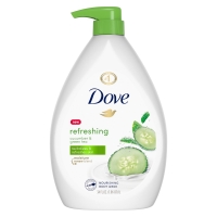 Dove Refreshing Body Wash Cucumber & Green Tea 30.6oz. pump