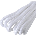 Braided Lace 27" White Gross