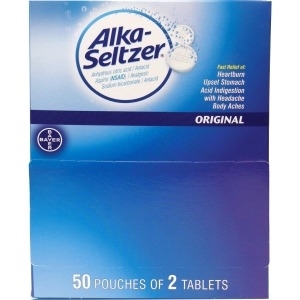 Alka-Seltzer 50 packets of 2 Tablets