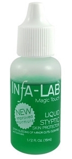 Info Lab Liquid Stypic Skin Protectant .5oz