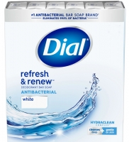 Dial Bar Soap White Wrapped 4 oz 32 Count