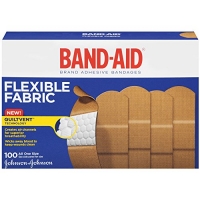Johnson & Johnson Band-Aid Flexible Fabric 1" 100 count
