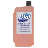Dial Liter Dispenser Refill Cartridge Body & Hair Shampoo