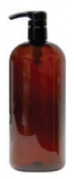 Bottle Amber 32 oz Bullet with black pump