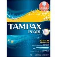 Tampax Pearl Unscented Regular Tampons 216 count