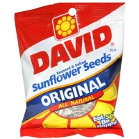 David Sunflower Seeds Original 5.25 oz. bags - 12 count