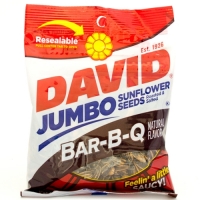 David Sunflower Seeds BAR-B-Q 5.25 oz. 12 count
