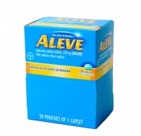 Aleve 50 packets of 1 Tablet