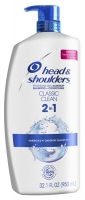 Head & Shoulders 2-in-1 Classic Clean 32 oz. pump