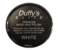 Duffy's Elite Shoe Wax Paste White 3oz