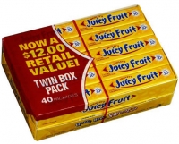 Wrigley's Juicy Fruit Gum 40 Packs