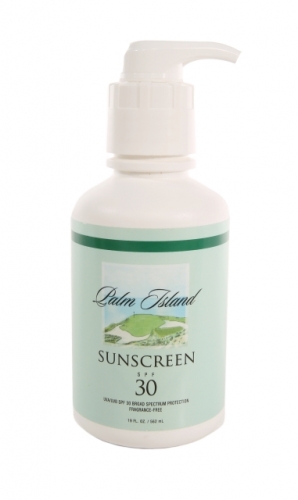 Palm Island Sunscreen SPF30 19 oz. - Fragrance Free