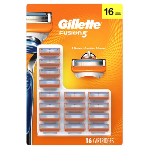 Gillette Fusion Razor Refills 16 count