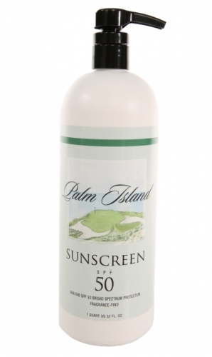 Palm Island Sunscreen SPF50 32 oz. - Fragrance Free