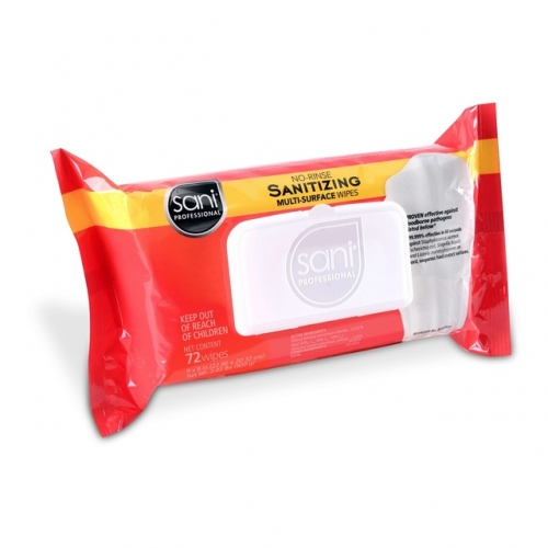 Sani Professional Multi-Surface Wipes 72 count softpack