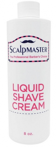 Scalpmaster Liquid Shave Cream 8 oz.