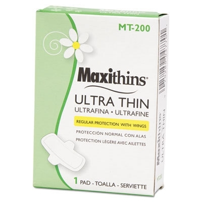 Maxithins Regular Protection with Wings 200 count