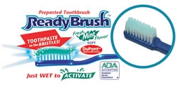 Ready Brush Disposable Toothbrush single