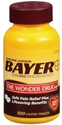 Bayer Aspirin 500 count