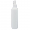 Bullet Bottle White with Spray Pump 8 oz